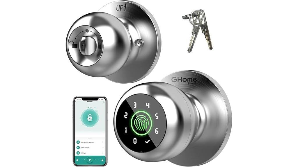 smart fingerprint door lock
