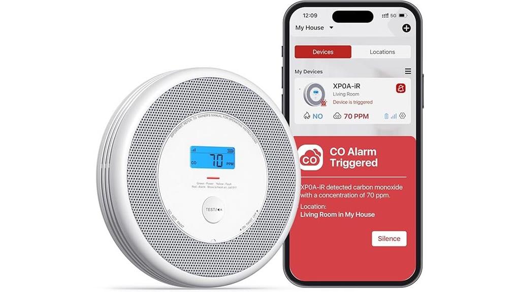 smart voice smoke detector