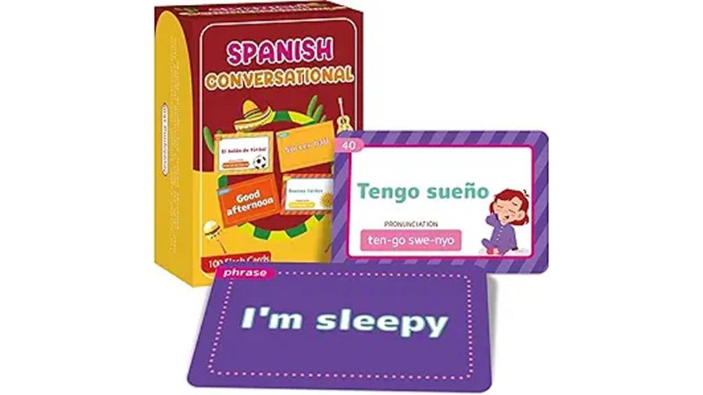 spanish flash cards for beginners