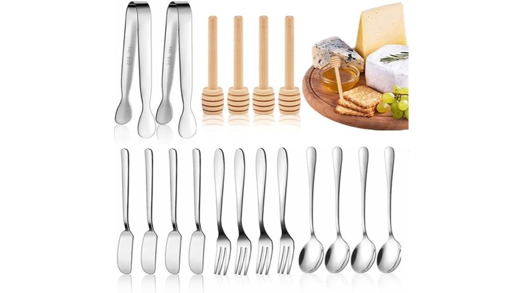 stainless steel spreader set