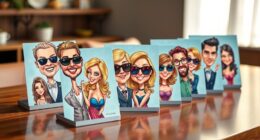 top couple caricature gift ideas