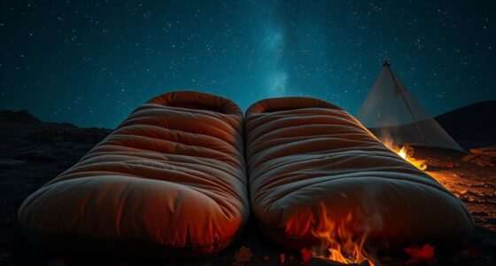 top double camping sleeping bags