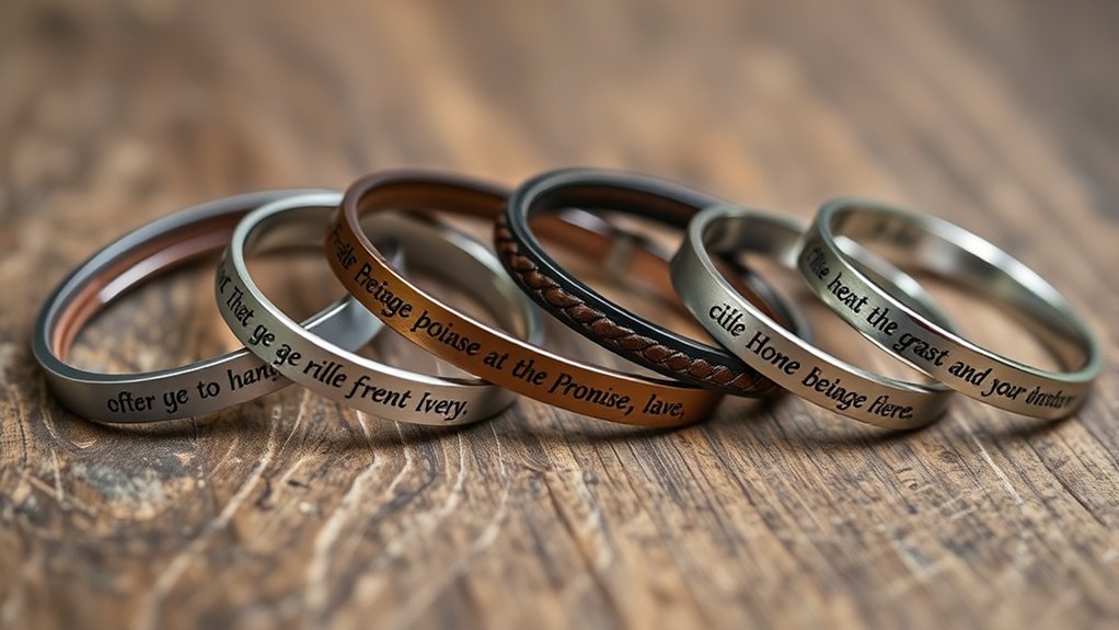 top engraved promise bracelets