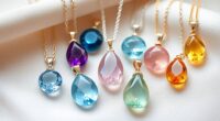 top gemstone necklaces for anxiety