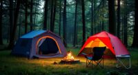 top two person camping tents