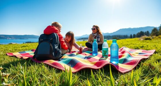 top waterproof outdoor blankets