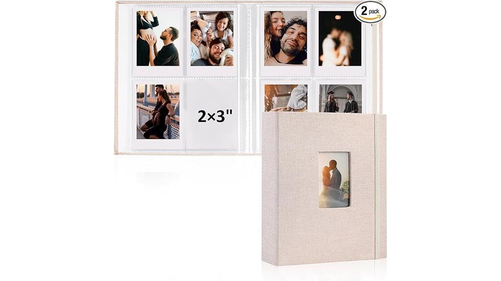 two piece photo album