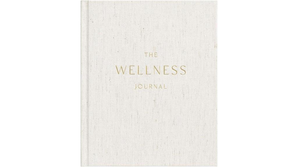undated wellness journal planner