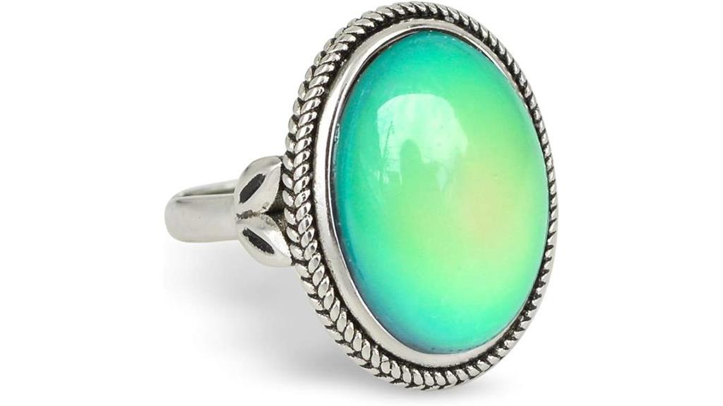 vintage silver brass ring