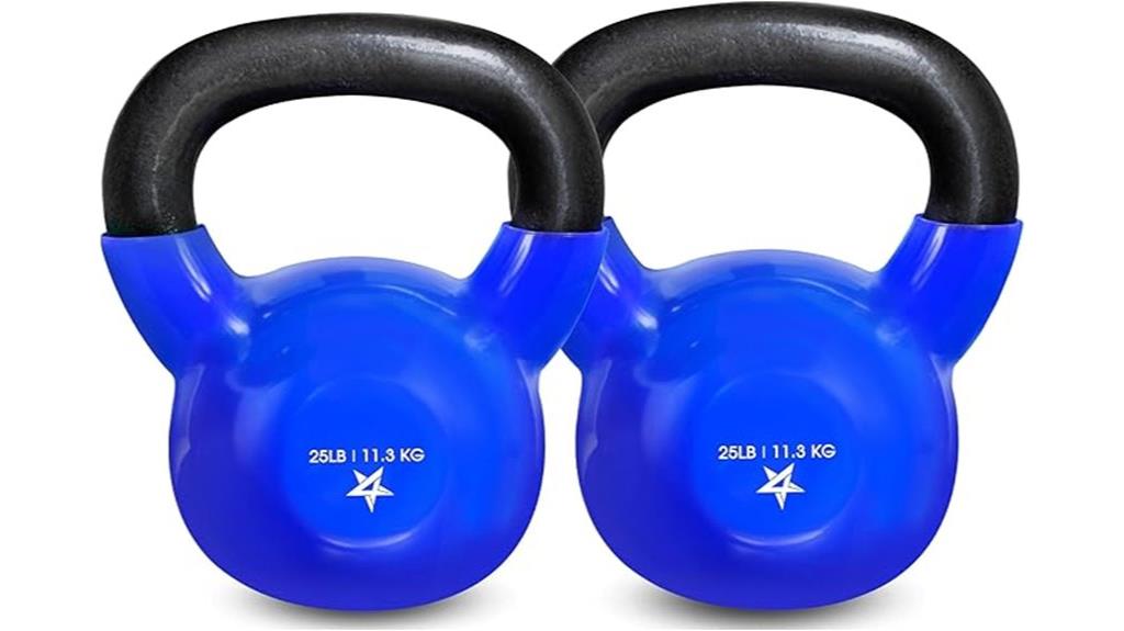vinyl coated kettlebell variety