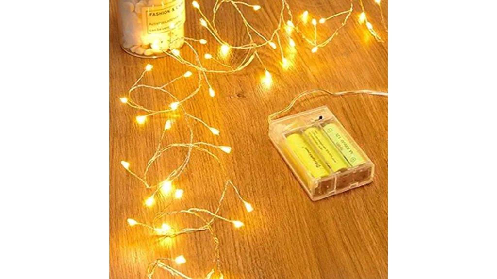 waterproof 60 led string lights