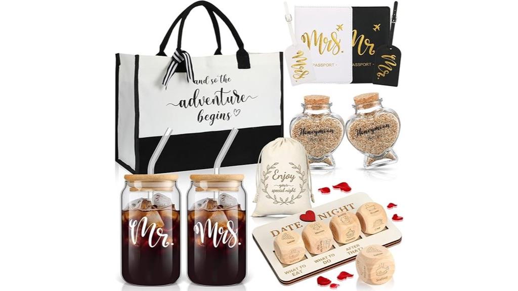 wedding couple gift set