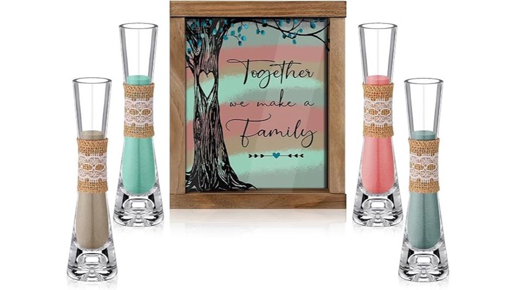 wedding sand ceremony set