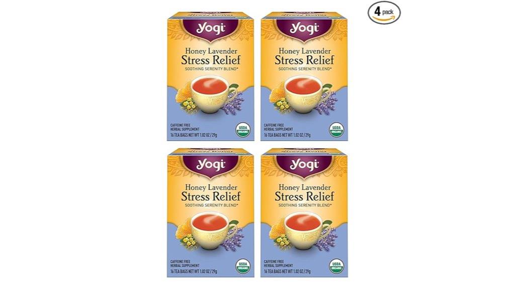 yogi honey lavender tea