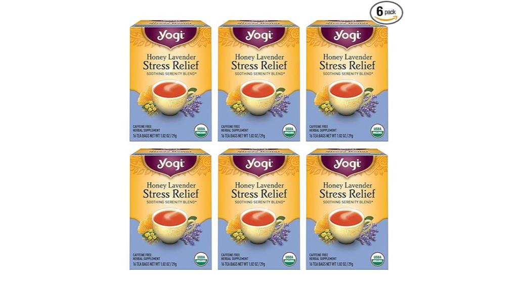 yogi honey lavender tea