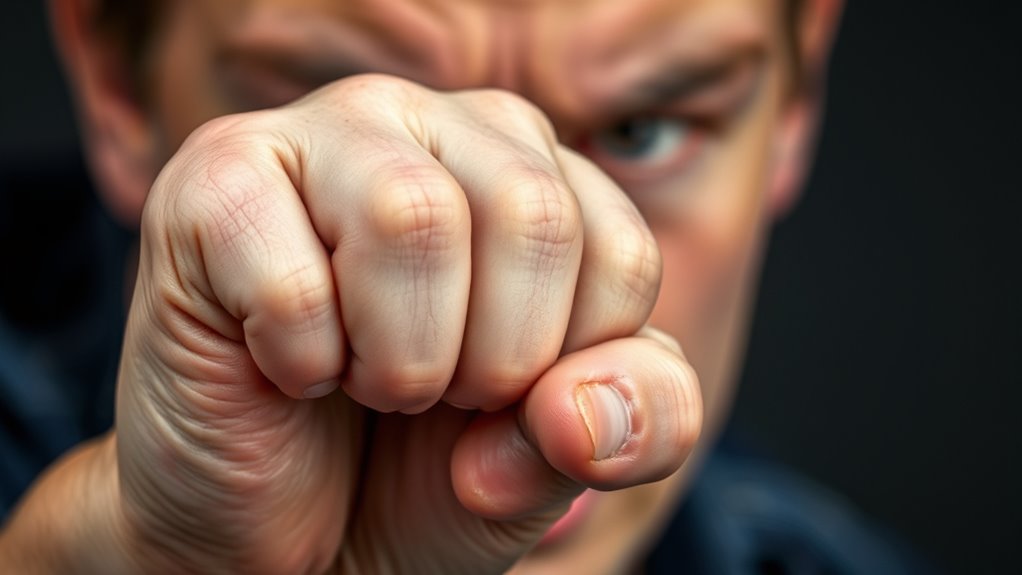 calm down before conflict