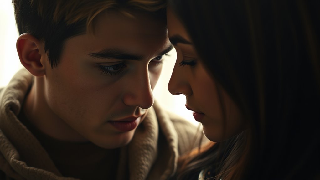 deepening connection through eye contact