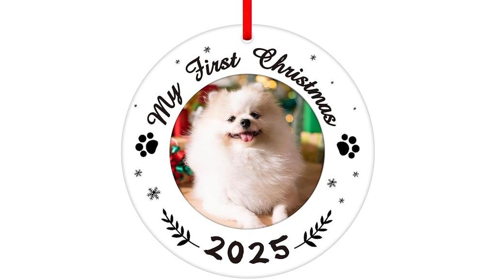 dog lover christmas ornament