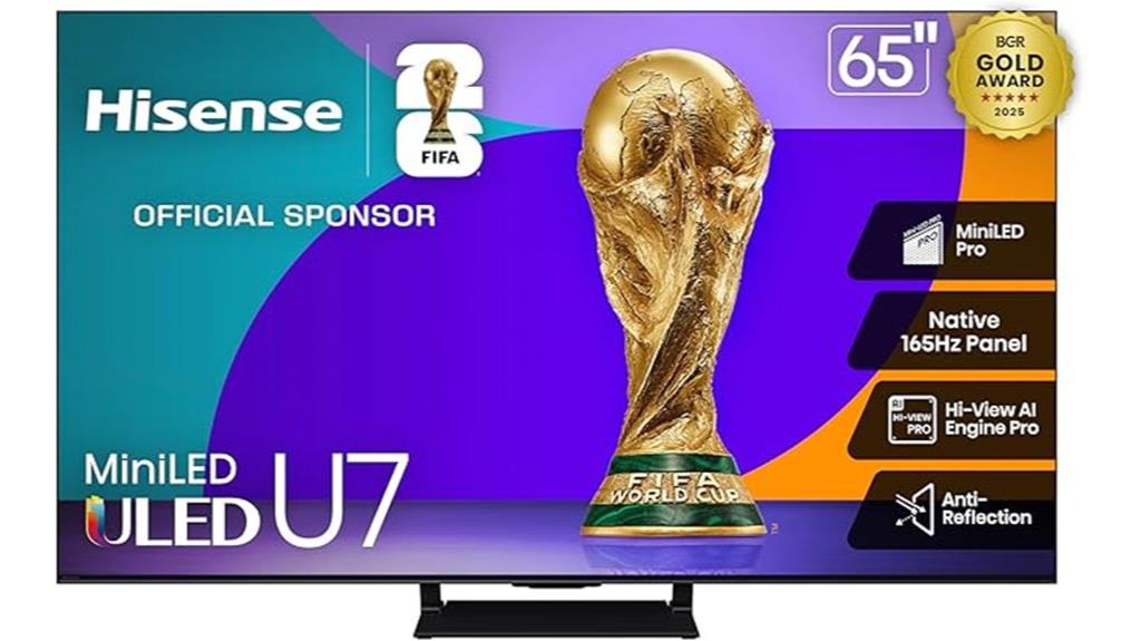 hisense 65 inch mini led