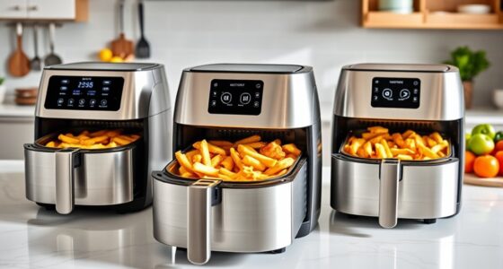 large family air fryers