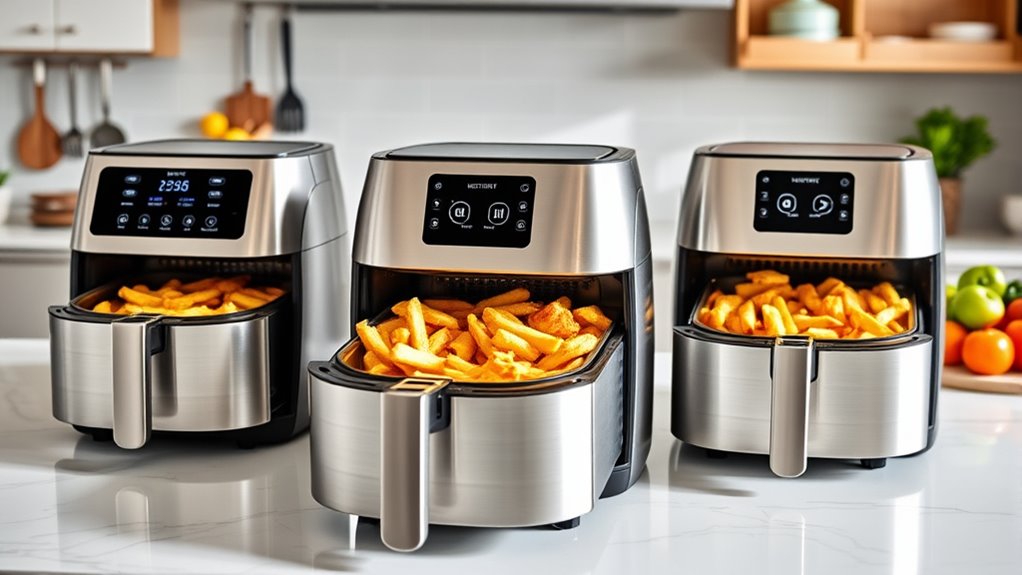 large family air fryers