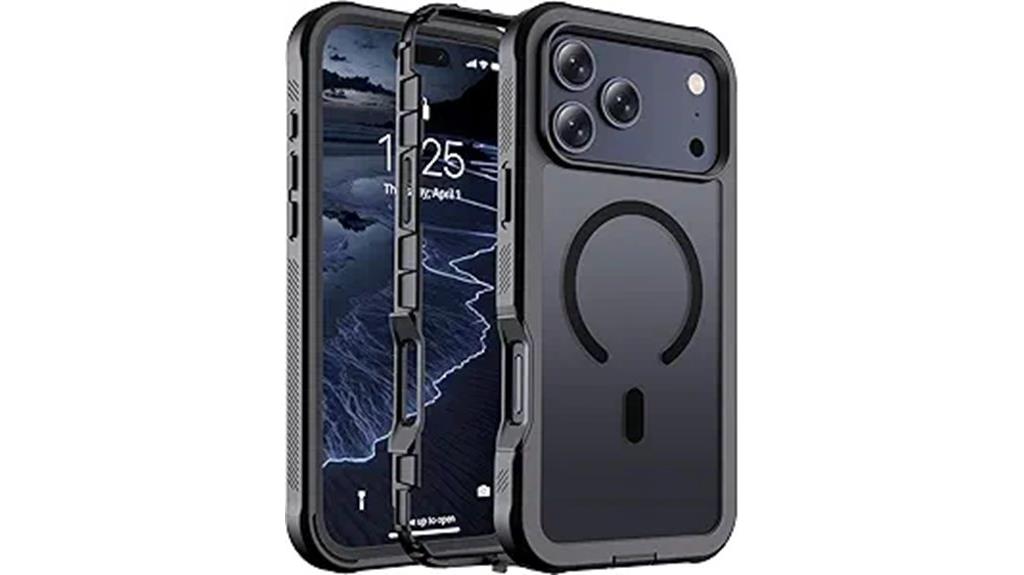 magnetic shockproof iphone case