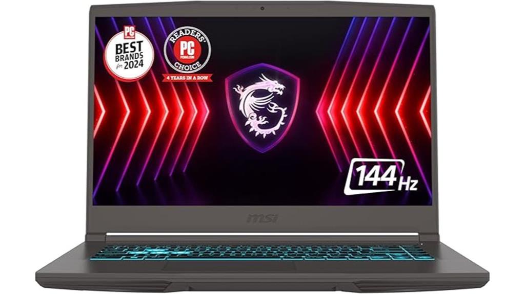 msi thin 15 gaming laptop