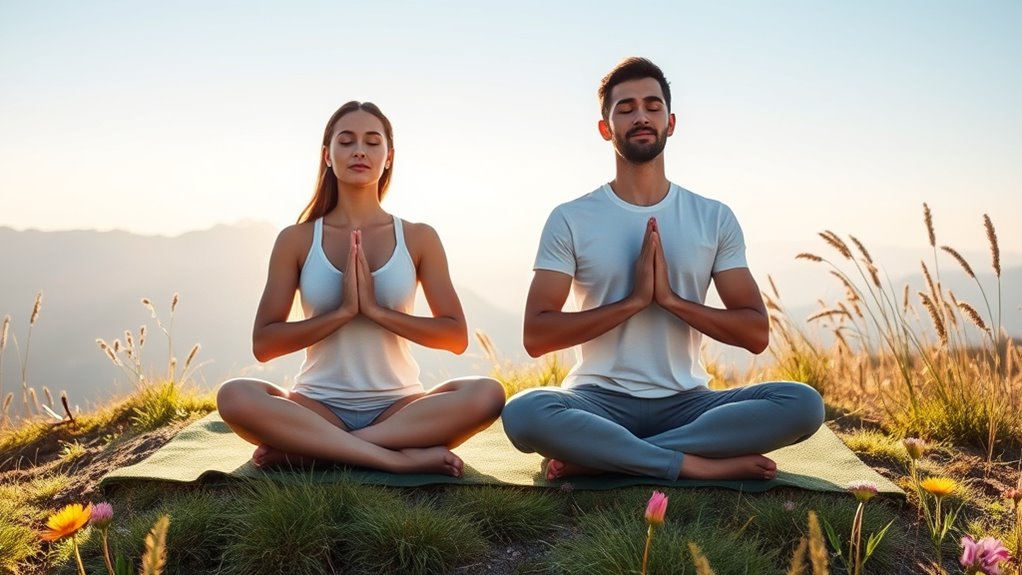 shared calm and healing