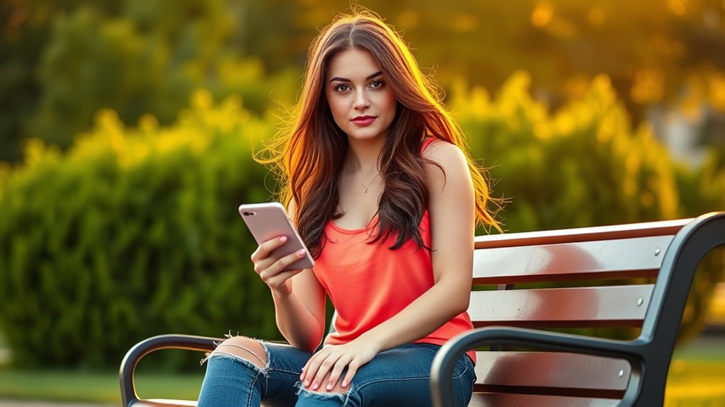 she s posting to cope