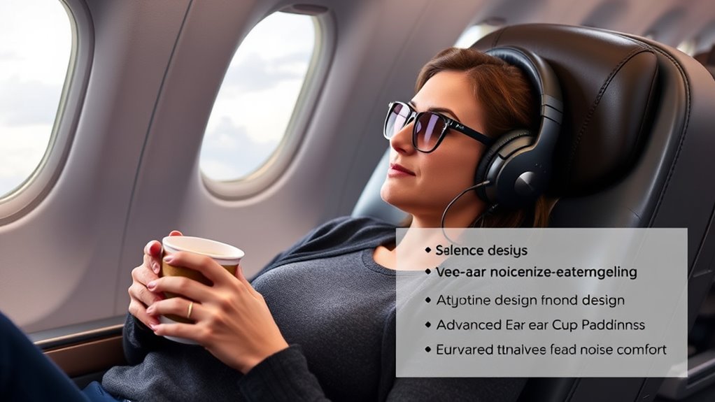 travel noise canceling headphone features