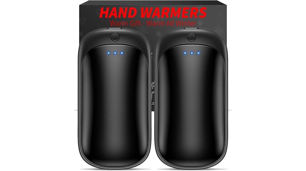 two reusable usb warmers