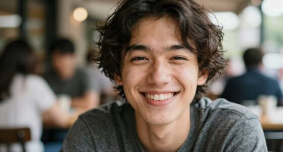 approachable and charming personality