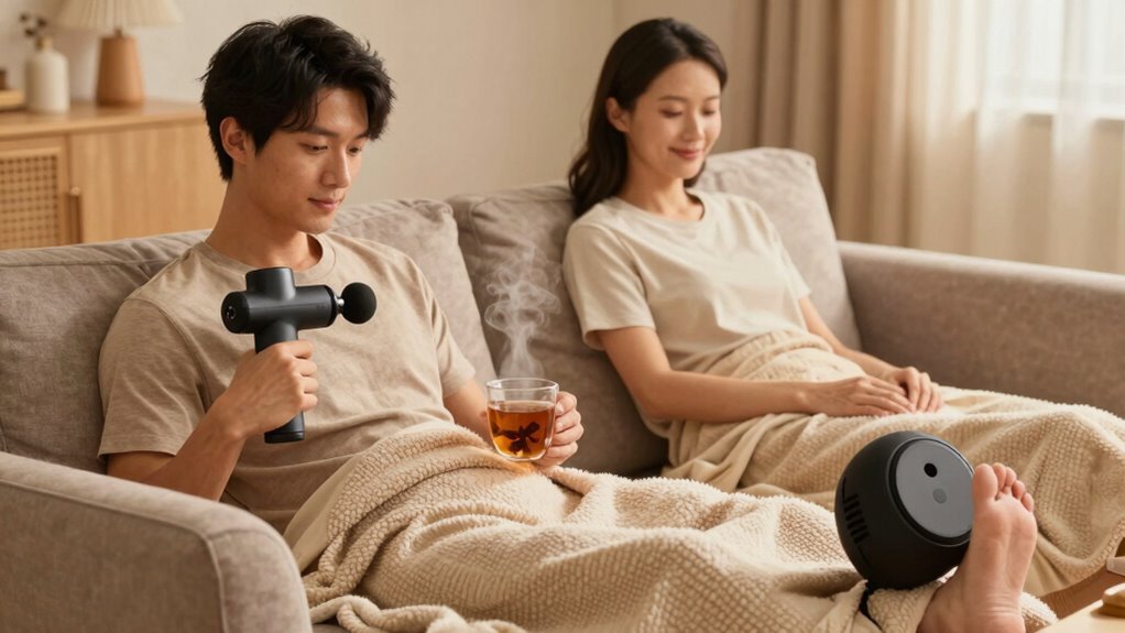 aromatherapy enhanced massage routines