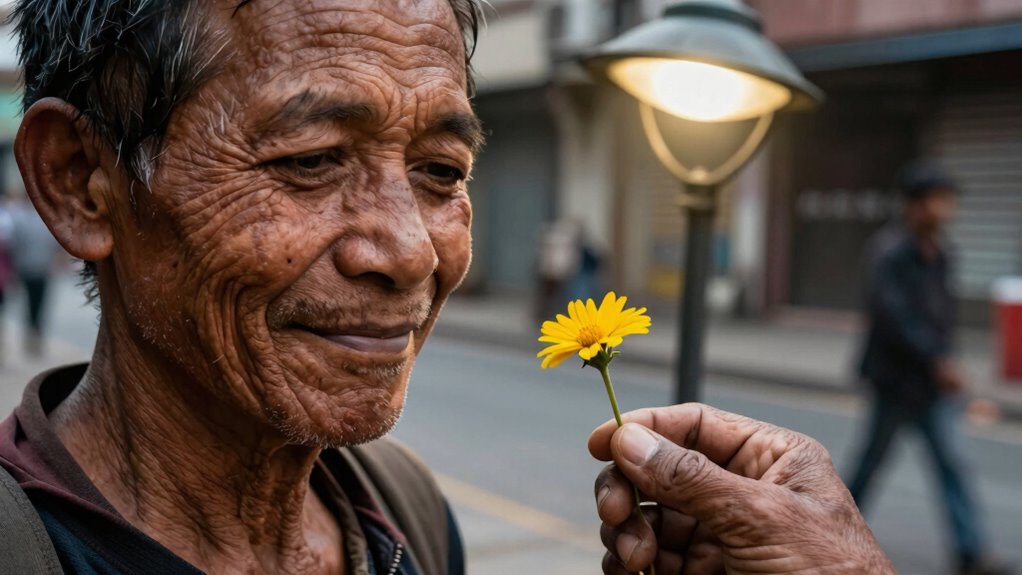 calmness and compassion shine