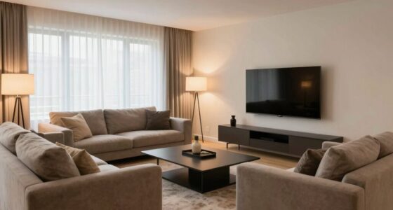 comfortable shared living space