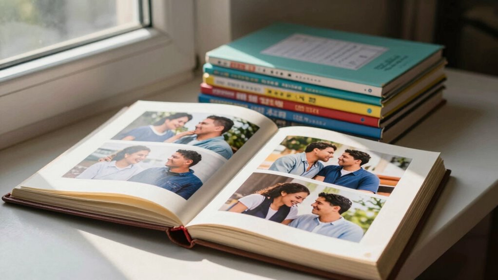 completed couples memory books