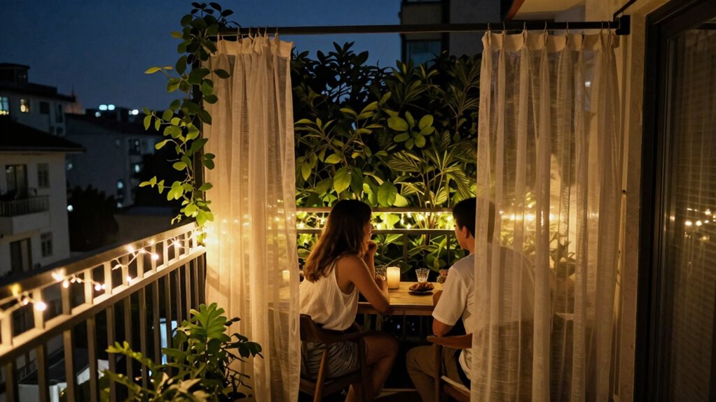 cozy balcony privacy solutions