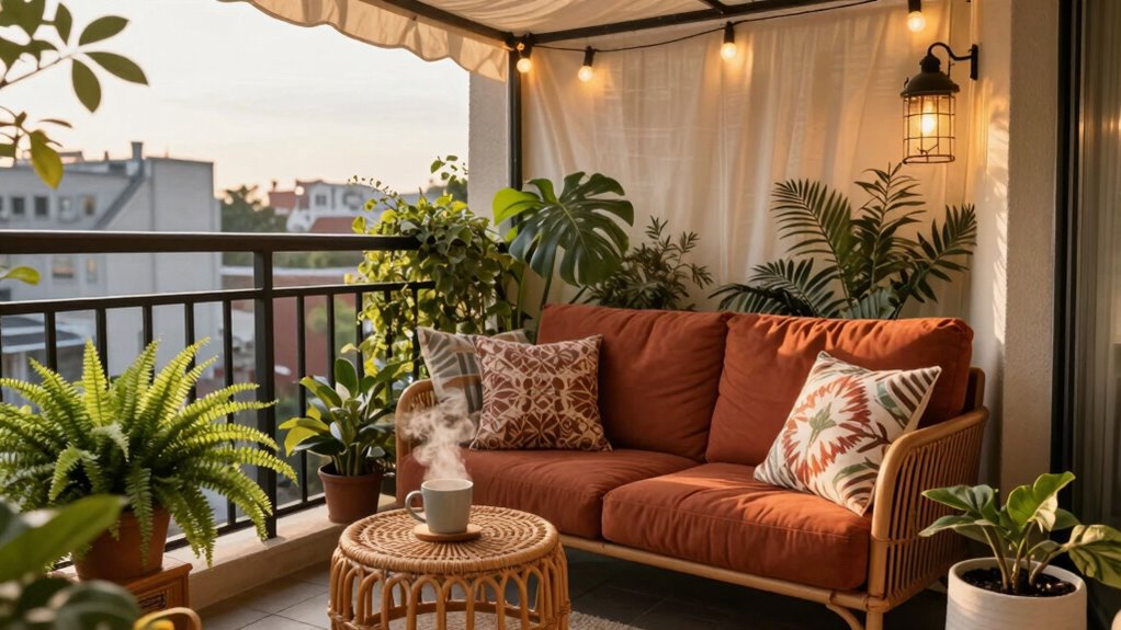 cozy private outdoor retreat