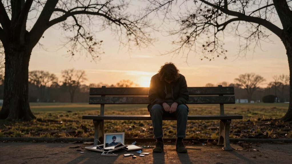 memories clouded by heartbreak