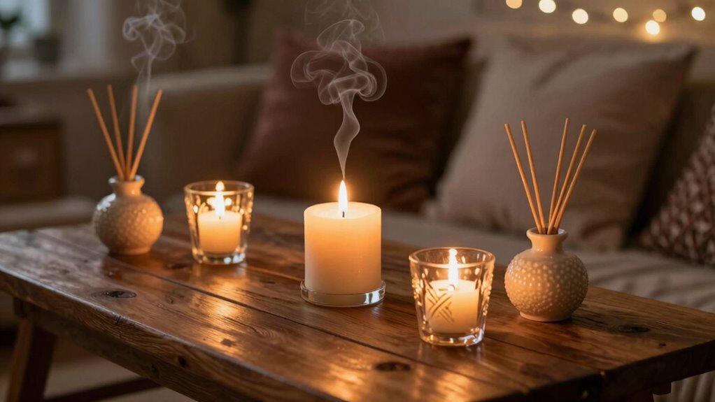 romantic ambiance with scents