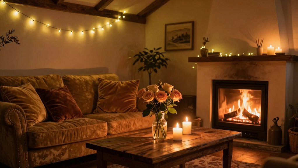 soft layered romantic lighting