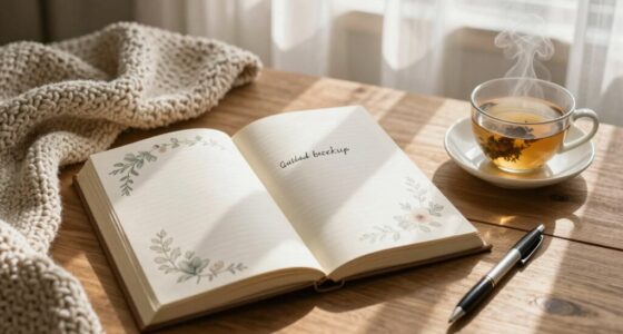 structured journaling aids healing