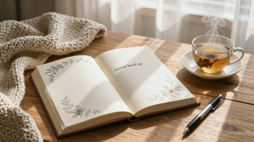 structured journaling aids healing