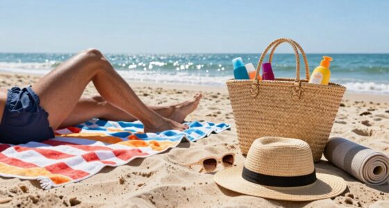 summer beach trip essentials