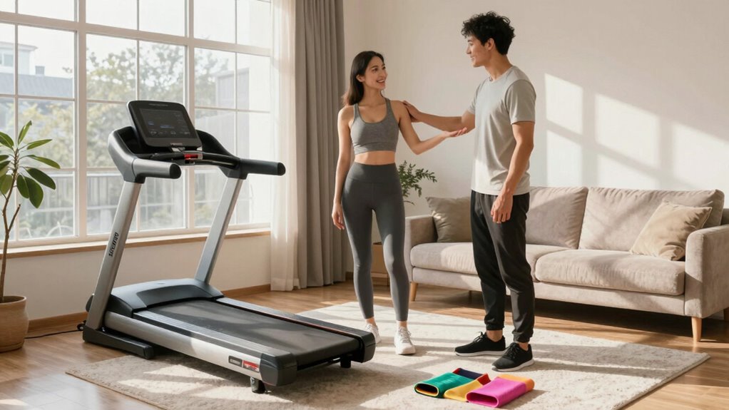 supportive at home workout balance