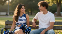 Eagles' Cooper DeJean reveals how he started dating Cowboys cheerleader