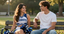 Eagles' Cooper DeJean reveals how he started dating Cowboys cheerleader