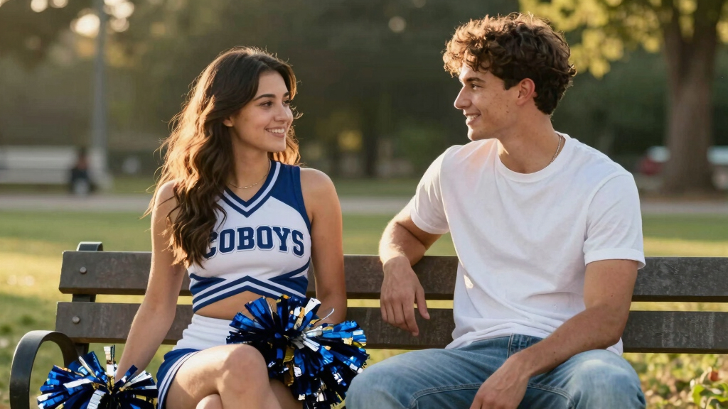 Eagles' Cooper DeJean reveals how he started dating Cowboys cheerleader