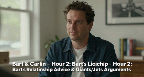 Bart & Carlin - Hour 2: Bart's Relationship Advice & Giants/Jets Arguments