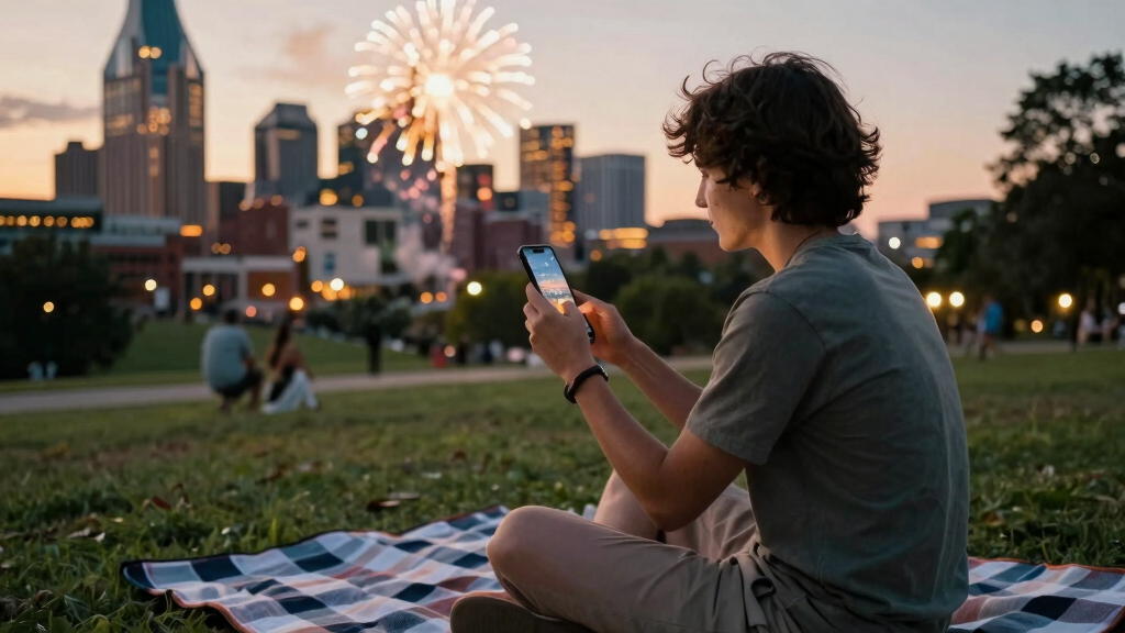 Nashville's 4th of July fireworks are bigger than ever. What time do they start?